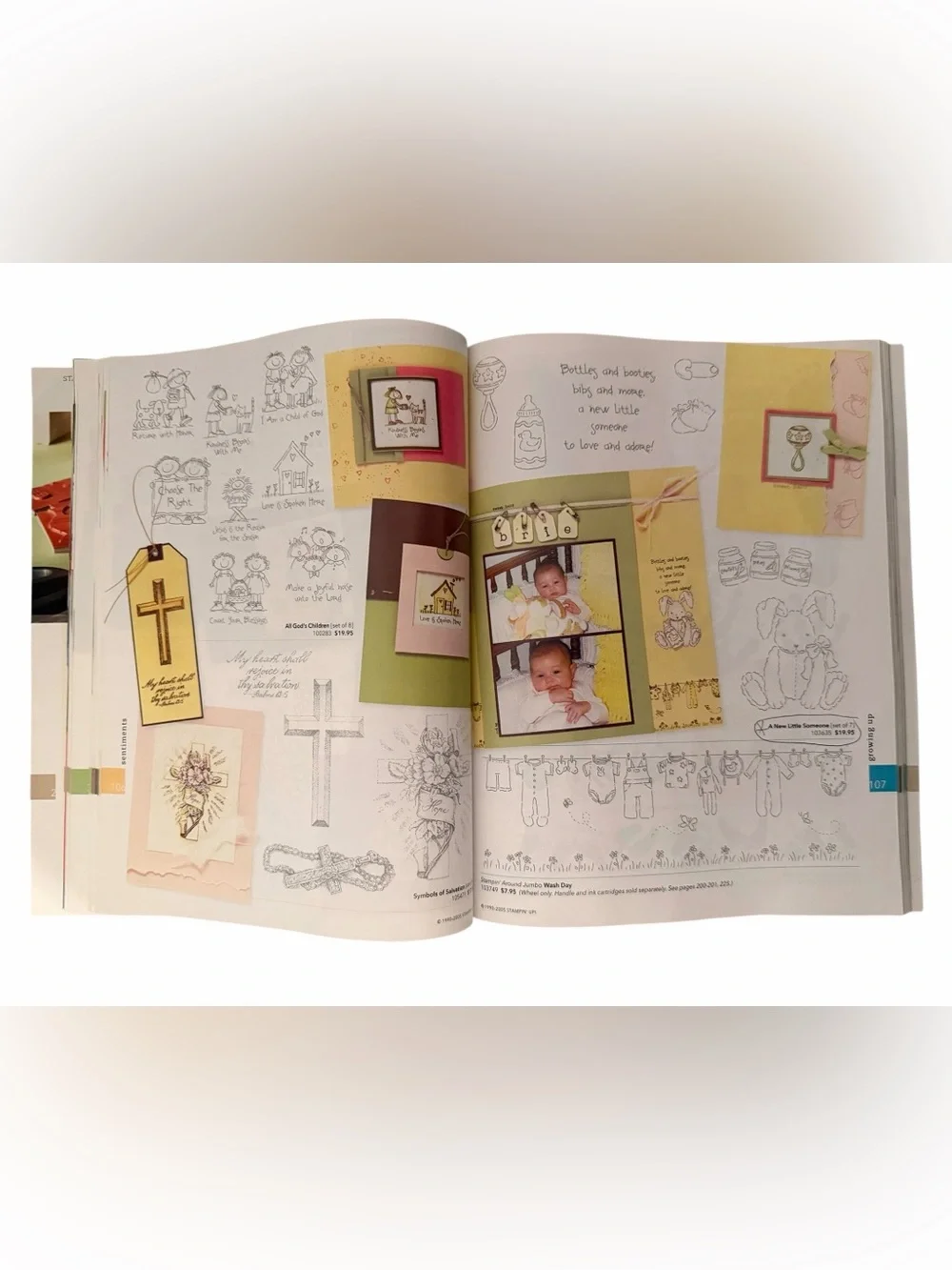 Stampin' Up! Idea Book & Catalog 2005-2006 Edition